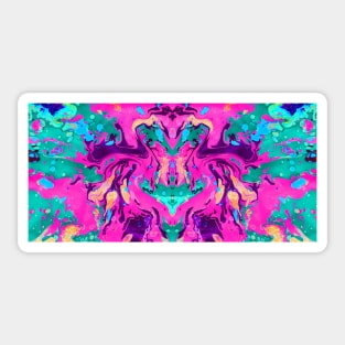 Marble Neon Sticker